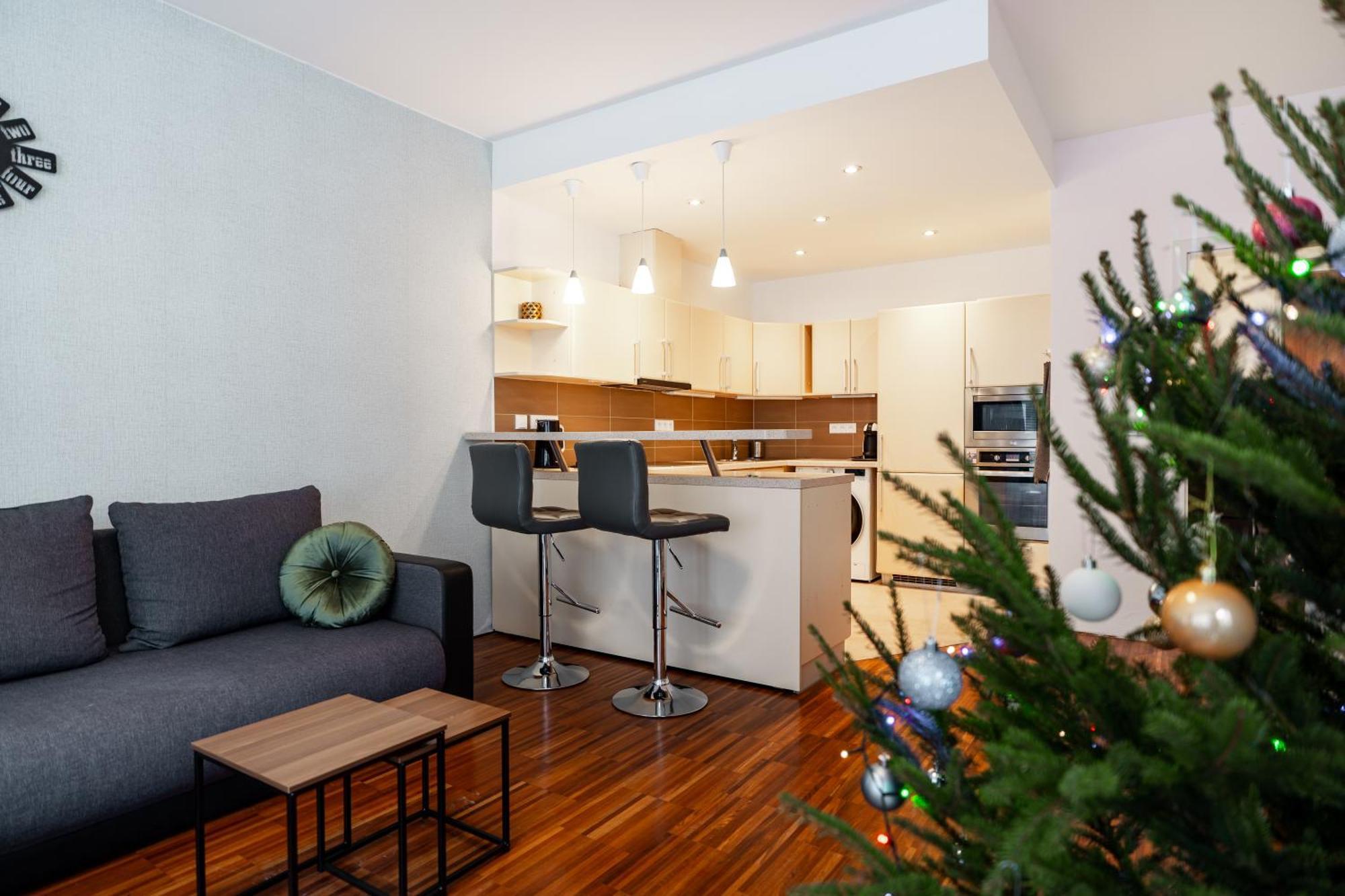 Auriapartments Karlin 2Kk S Terasou A Parkovanim Praha Eksteriør bilde